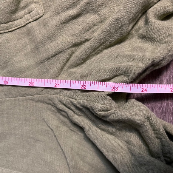 Sage Green 100% Cotton Overalls - Picture 3 of 6